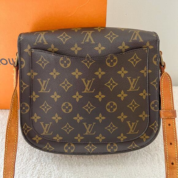 Louis Vuitton Saint Cloud GM Monogram Crossbody / Shoulder Bag 9003VI - Picture 2 of 12